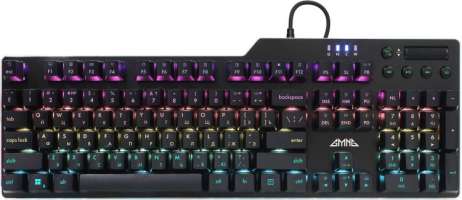 GMNG Клавиатура GG-KB765XP 1901096 механическая черный USB Multimedia for gamer LED