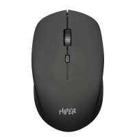 Hiper Мышь беспроводная HOMW-091, 1600dpi, оптическая светодиодная, USB, черный (HOMW-091)
