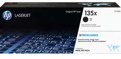 HP Картридж W1350X черный, 2400 стр