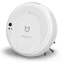 irbis bean 0121, 2600 мач, 28 вт, белый. Robot vacuum Bean 0121, 2600 mAh, 28W, white. Incl.: charging stat, power adapter, remote, AAA batt. 2, nozzle & cloth for wet, water tank, dust collector, bru