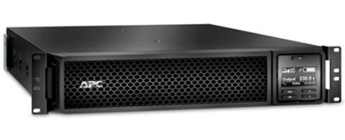 Источник бесперебойного питания APC SRT2200RMXLI Smart-UPS SRT RM, 2200VA/1980W, On-Line, Extended-run, Rack 2U, Black