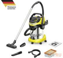 Karcher Промышленный WD 6 P S V-30/6/22/ сухая влажная уборка жёлтый 1.628-360.0