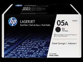 Картридж HP 05A CE505D для принтера LaserJet P2035/P2055d/P2055dn(двойной)