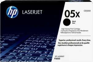 Картридж HP 05X CE505X для принтера LaserJet P2055d/P2055dn
