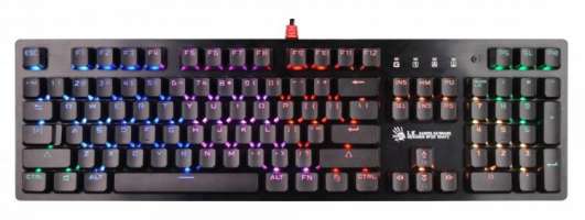 Клавиатура A4Tech Bloody B820R механическая черный USB for gamer LED (477614)