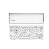 Клавиатура Bluetooth Delux iStation Keyboard белая, док-станция compatible: iPad/iPad/iPhone4, 5 MM