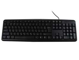 Клавиатура Exegate LY-331L5 EX286178RUS USB, 104кл., Enter большой, шнур 2,55м, черная, OEM