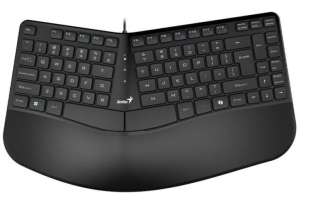 Клавиатура Genius Ergo KB-700 31310053402 черная, проводная, USB, 104 клавиши