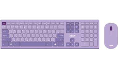 Клавиатура и мышь Wireless Acer OCC205 ZL.ACCEE.00D USB, violet