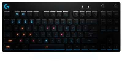 Клавиатура Logitech Gaming PRO 920-009393 USB черная