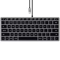 Клавиатура Satechi Slim W1 ST-UCSW1M-RU USB-C Wired Keyboard-RU (Russian) - провод