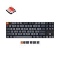 Клавиатура Wireless Keychron K1SE механическая ультратонкая, TKL, RGB подсветка, Red Switch