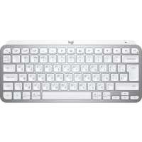 Клавиатура Wireless Logitech MX Keys Mini 920-010502 с подсветкой, pale grey