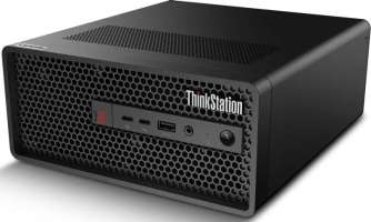 Lenovo Компьютер ThinkStation P3 Ultra SFF 30HBS64C00 i7-13700/32GB/1T SSD/UHD Graphics 770/GbitEth/300W/kbb/mouse/Win11Pro/black