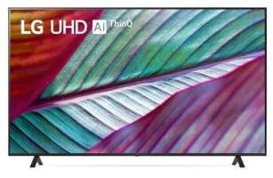 LG 86UR78006LB.ARUG 86" черный 4K Ultra HD 50Hz DVB-T DVB-T2 DVB-C DVB-S DVB-S2 USB WiFi Smart TV