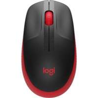 Logitech M190 красный/черный оптическая (1000dpi) беспроводная USB (2but)