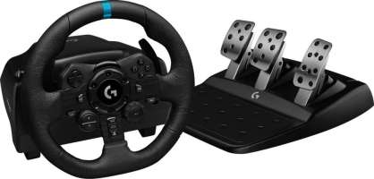 Logitech Руль G923 941-000150 игровой, PC/PS - BLACK - USB - UK