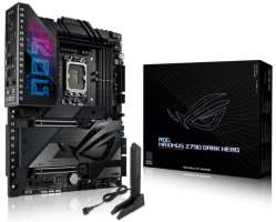 Материнская плата ATX ASUS ROG MAXIMUS Z790 DARK HERO (LGA1700, Z790, 4*DDR5 (8000), 4*SATA 6G RAID, 5*M,2, 3*PCIE, 2.5Glan, WiFi, BT, HDMI, 2*Thunder