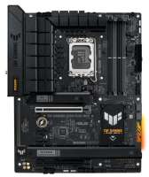 Материнская плата ATX ASUS TUF GAMING B760-PLUS WIFI 90MB1ER0-M1EAY0 (LGA1700, B760, 4*DDR5 (7200), 4*SATA 6G RAID, 3*M.2, 4*PCIE, 2.5Glan, WiFi, BT,