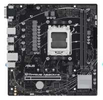 Материнская плата mATX ASUS PRIME A620M-E-CSM (AM5, AMD A620, 2*DDR5 (7200), 4*SATA 6G RAID, M.2, 3*PCIE, Glan, VGA, HDMI, VGA, 4*USB 3.2, 4*USB 2.0)