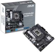 Материнская плата mATX ASUS PRIME B660M-K D4 (LGA1700, B660, 2*DDR4(5333), 4*SATA 6G RAID, 2*M.2, 3*PCIE, 7.1CH, Glan, 4*USB 3.2, 2*USB 2.0, HDMI/D-Su