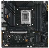 Материнская плата mATX ASUS TUF GAMING B760M-E D4 LGA1700, B760, 4*DDR4(5333), 4*SATA 6G RAID, 2*M.2, PCIe, 7.1ch, 2.5Glan, 2*USB 3.2 Gen 2, 2*USB 3.2