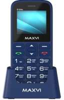 Телефон Maxvi B100ds blue