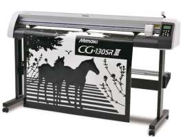 Mimaki Плоттер режущий CG-130SRIII 54" (1370 мм, A0+), 70 см/с, оптический датчик, подставка в комп-те
