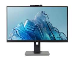 Монитор 23.8'' Acer B247YDbmiprczxv UM.QB7EE.D10 IPS, 16:9, FHD, 250 nit, 75Hz ,VGA , HDMI(1.4), DP(1.2) , cam, audio, H.Adj.