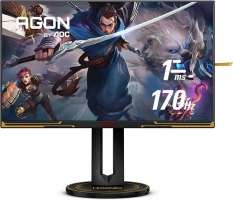 Монитор 27" AOC AGON AG275QXL black с поворотом экрана (IPS, 2560x1440, 170Hz, 1 ms, 178°/178°, 400 cd/m, 80M:1,2xHDMI)