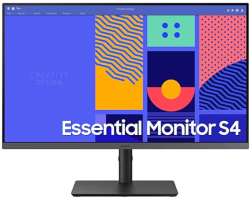 Монитор 27" Samsung S27C430GAI black, 1920x1080, 4ms, 250cd, 1000:1, 100Hz, 16:9, 178/178, D-SUB, HDMI, DP, 4*USB3.0, VESA, Tilt, Swiv, HAS, Pivot