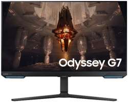 Монитор 32" Samsung Odyssey G7 S32BG700EI LS32BG700EIXCI 3840x2160, IPS LED, 16:9, 400cd, 178гр/178гр, 144Hz, FreeSync, Premium Pro, DP, USB, HDMI, HA