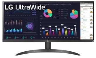 Монитор 34" LG UltraWide 34WQ500-B 2560x1080 LED, 21:9, IPS, 400cd, 1000:1, 5ms, 178/178, HDMI, DP, 100Hz, black