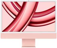 Моноблок 24'' Apple Imac 24 (2023) (MQRD3LL/A) with Retina 4.5K display: M3 chip with 8‑core CPU and 8‑core GPU, 8GB, 256GB SSD - Pink