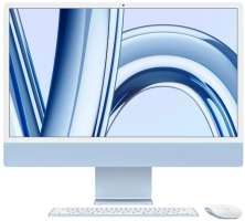 Моноблок 24'' Apple Imac 24 (2023) Z197000DV M3 8 core CPU, 8 core GPU,8Gb,SSD256Gb,kb RUS, Blue