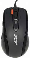 Мышь A4Tech XL-750BK black, 3600dpi, USB (94401)