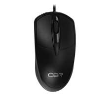 Мышь CBR CM 121 Black USB, 1000 dpi, 3 кнопки и колесо прокрутки, 2 м, чёрная