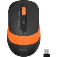 Мышь Wireless A4Tech FG10 ORANGE черно-оранжевая, 2000dpi, USB