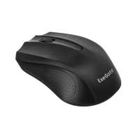 Мышь Wireless Exegate Professional Standard SR-9023 EX279045RUS (радиоканал 2,4 ГГц, USB, оптическая, 1200dpi, 3 кнопки и колесо прокрутки, черная, Co