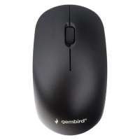Мышь Wireless Gembird MUSW-435 черная, 2.4ГГц, 3 кн., встр.акк., бесшумный клик, 2400 DPI