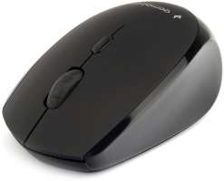 Мышь Wireless Gembird MUSW-354 черный, бесш.клик, soft touch,3кн.+колесо-кнопка, 800-1600 DPI, 2,4ГГц
