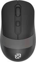 Мышь Wireless Oklick 310MW 1869088 3200dpi, оптическая светодиодная, USB, черный/серый