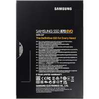 Накопитель SSD 2.5'' Samsung MZ-77E4T0BW 870 EVO 4TB SATA 6Gb/s V-NAND 3bit MLC 560/530MB/s IOPS 98K/88K MTBF 1.5M