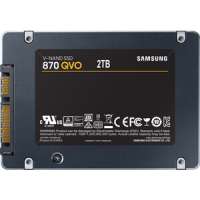 Накопитель SSD 2.5'' Samsung MZ-77Q2T0BW 2.0TB 870 QVO Series, SATA3, up to 560/530MBs, 98000 IOPs, 3D QLC, DDR4 2GB, MGX, 7mm