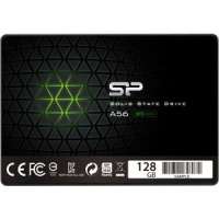 Накопитель SSD 2.5'' Silicon Power SP128GBSS3A56B25 Ace A56 128GB 3D NAND TLC 560/530MBs 7mm черный