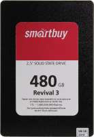 Накопитель SSD 2.5'' SmartBuy SB480GB-RVVL3-25SAT3 Revival 3 480GB SATA-III TLC 3D NAND PS3111 550/460 IOPS 81K MTBF 1.8M 7mm Bulk
