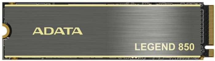 Накопитель SSD M.2 2280 ADATA ALEG-850-2TCS LEGEND 850 2TB PCIe Gen4 x4 5000/4500MB/s IOPS 400K/550K MTBF 2M 2000 TBW