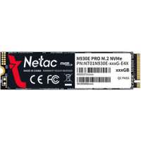 Накопитель SSD M.2 2280 Netac NT01N930E-256G-E4X N930E Pro 256GB PCIe Gen3*4 NVMe 3D TLC 2130/1720MB/s