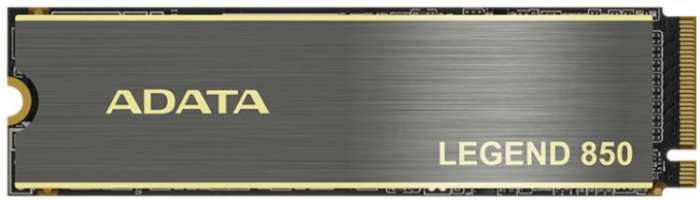 Накопитель SSD M.2 2280 ADATA ALEG-850-1TCS LEGEND 850 1TB PCIe Gen4 x4 5000/4500MB/s IOPS 400K/550K MTBF 2M 1000 TBW