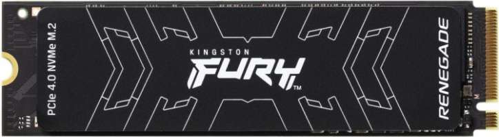 Накопитель SSD M.2 2280 Kingston FURY SFYRS/500G Renegade 500GB PCI-E 4.0 x4 NVMe 3D TLC 7300/3900MB/s IOPS 450K/900K MTBF 1.8M 500 TBW graphen heatsi